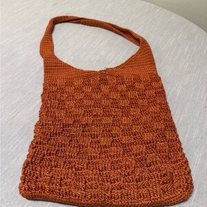 Handcrafted Brown Woven Tote Bag